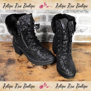 🌹 Very G Black Blink Boots